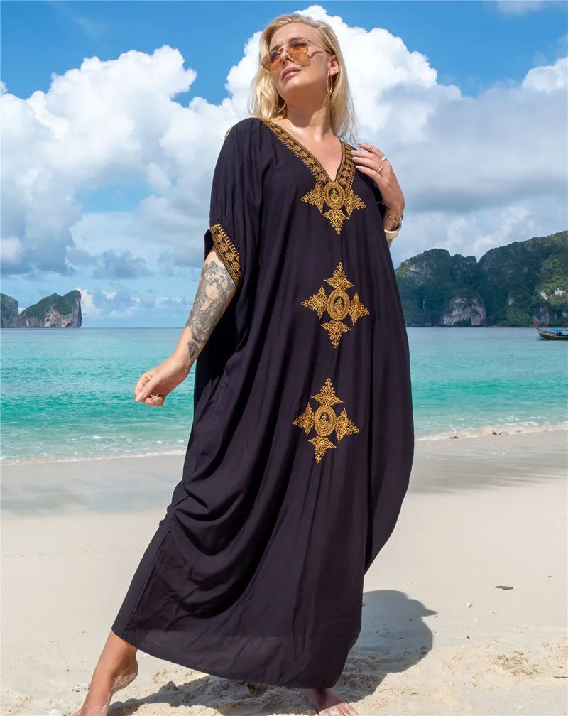 Vintage Swim Cover-Up | OWNLUXE