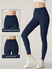 Yoga High-Waist Running Biker Leggings | OWNLUXE
