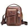 Men's Small Cowhide Single-shoulder Bag Genuine Leather | OWNLUXE