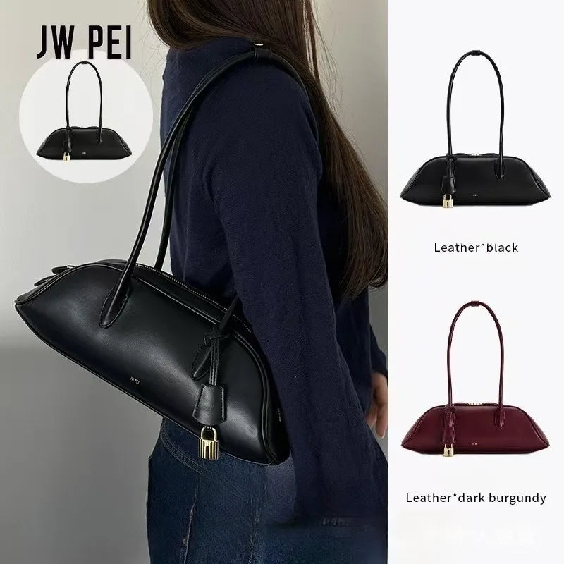 PU Leather Boston Bag | OWNLUXE