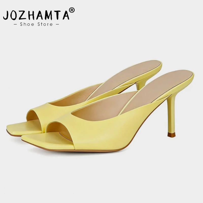 Women's Leather Open-Toe Sandals – Shop at OWNLUXE