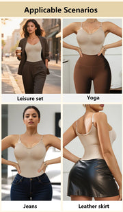 Seamless Butt Lifter Thong Bodysuit - Tummy Control Shapewear