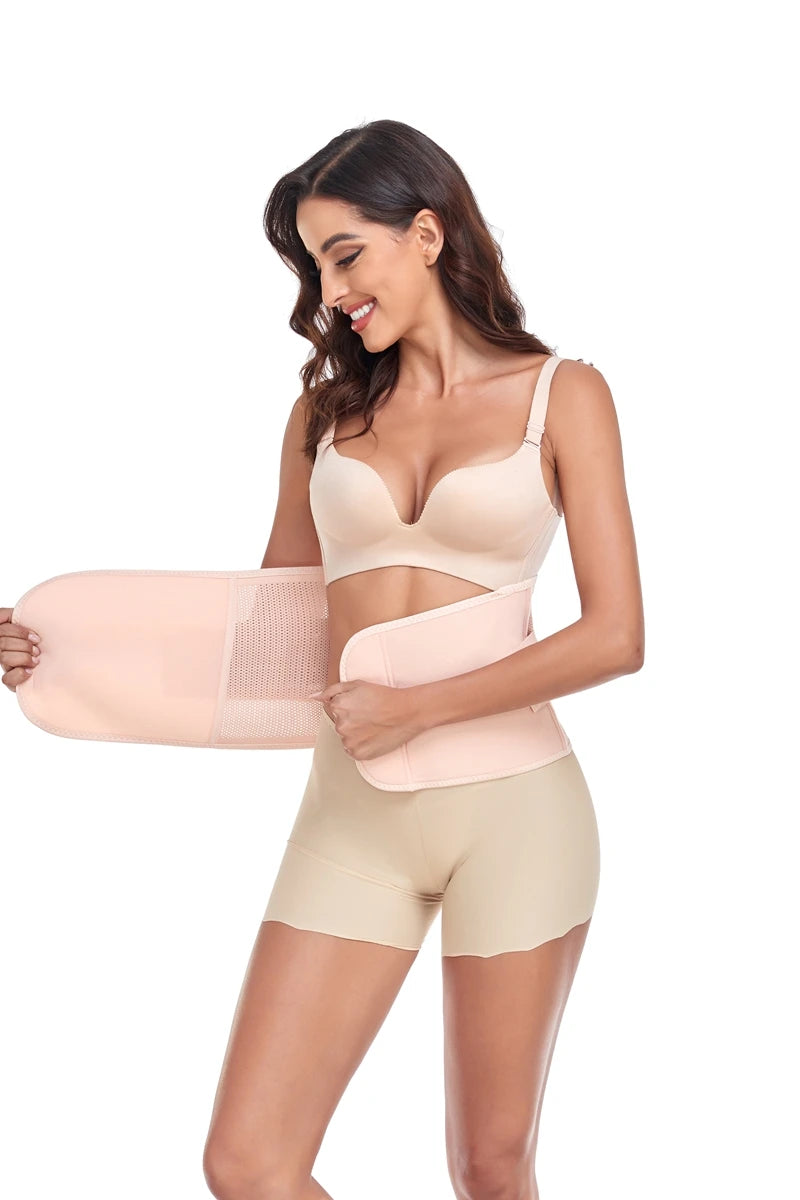 Medium Control Pink Waist Cincher – Wire-Free Shaping