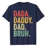 Load image into Gallery viewer, Dad Bruh Vintage Tee – Funny Father’s Day Shirt | T-shirt humoristique pour papa – Fête des Pères
