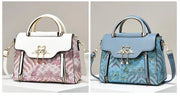 Luxury Designer Tote Bag - Bow Detail Shoulder Handbag