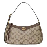 Genuine Cowhide Leather Half-Moon Crossbody Bag - Designer Shoulder Bag | OWNLUXE