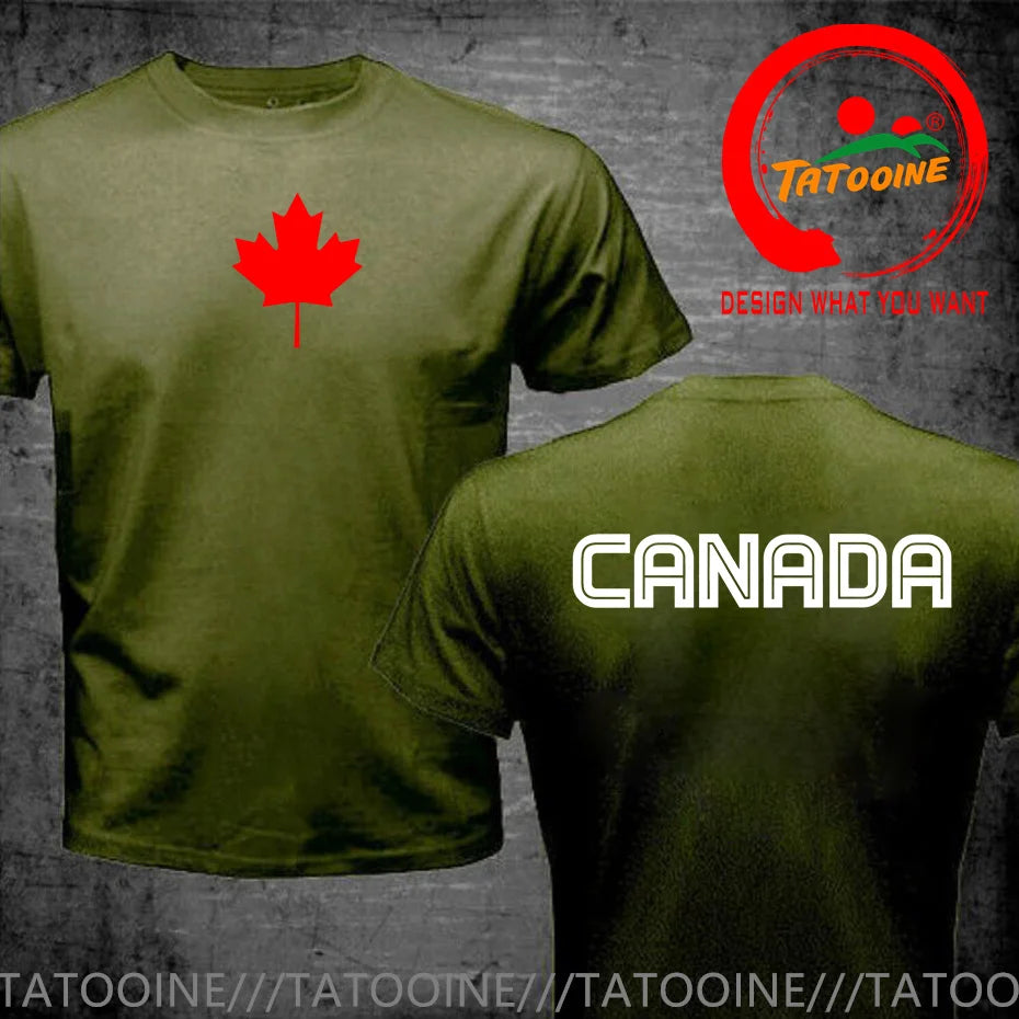 Canada Day Graphic T-Shirt | Maple Leaf & Flag Tee | OWNLUXE