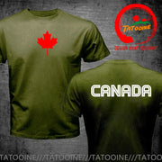 Canada Day Graphic T-Shirt | Maple Leaf & Flag Tee | OWNLUXE