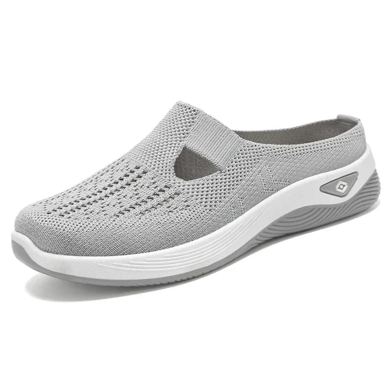 Breathable Mesh Slip‑On Flats – Lightweight Everyday Shoes