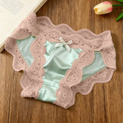 6-Piece Sheer Lace Bow Brief Set | OWNLUXE