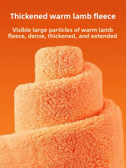 Thickened Lamb Velvet Winter Pants - Fleece Lined Windproof Trousers