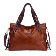 Vintage PU Leather Crossbody Bag – Compact Shoulder Bag with Adjustable Strap