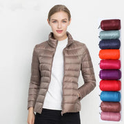 Women Spring Jacket Fashion Short Ultra Lightweight | OWNLUXE