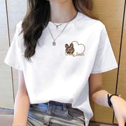 Women's Short Sleeve Round Neck T-Shirt – Shop at OWNLUXE