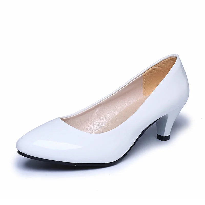 Women's Elegant Medium Heel Pumps | OWNLUXE