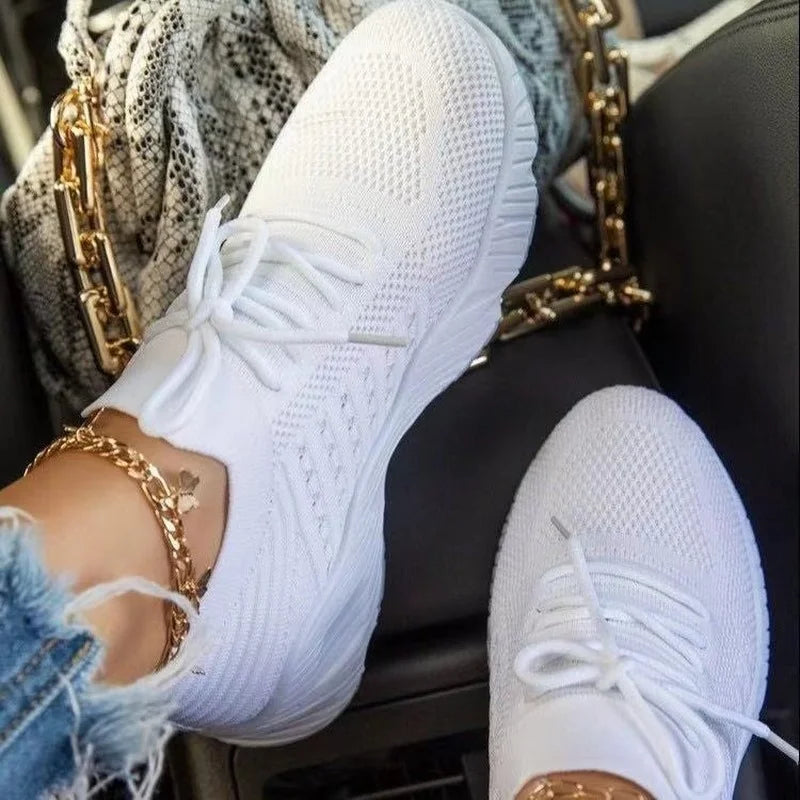 Lightweight Mesh Sneakers - Breathable Everyday Comfort Shoes