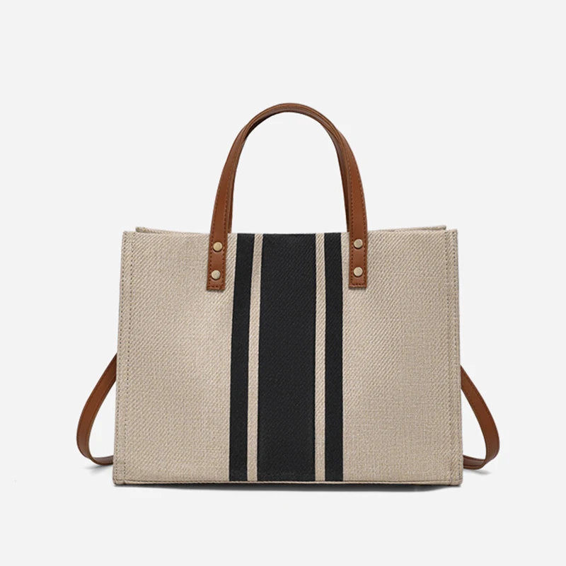 Spacious Canvas Crossbody Bag | OWNLUXE