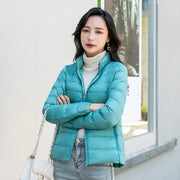 Women Spring Jacket Fashion Short Ultra Lightweight | OWNLUXE