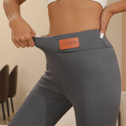 High-Waist Velvet Leggings | OWNLUXE