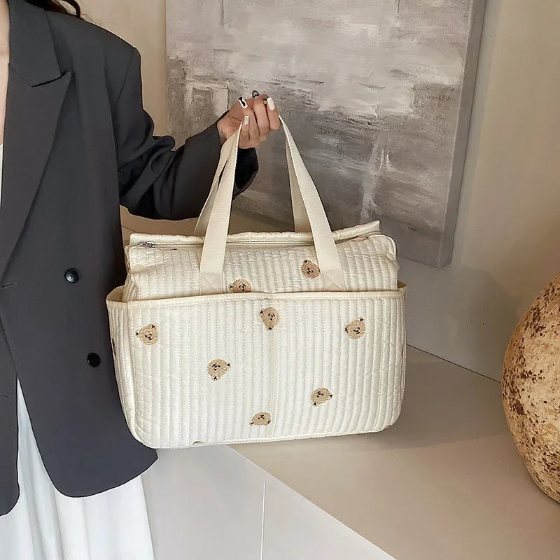 Spacious Organizer Tote Bag | OWNLUXE