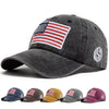 Cotton Retro Baseball Cap Flag | OWNLUXE