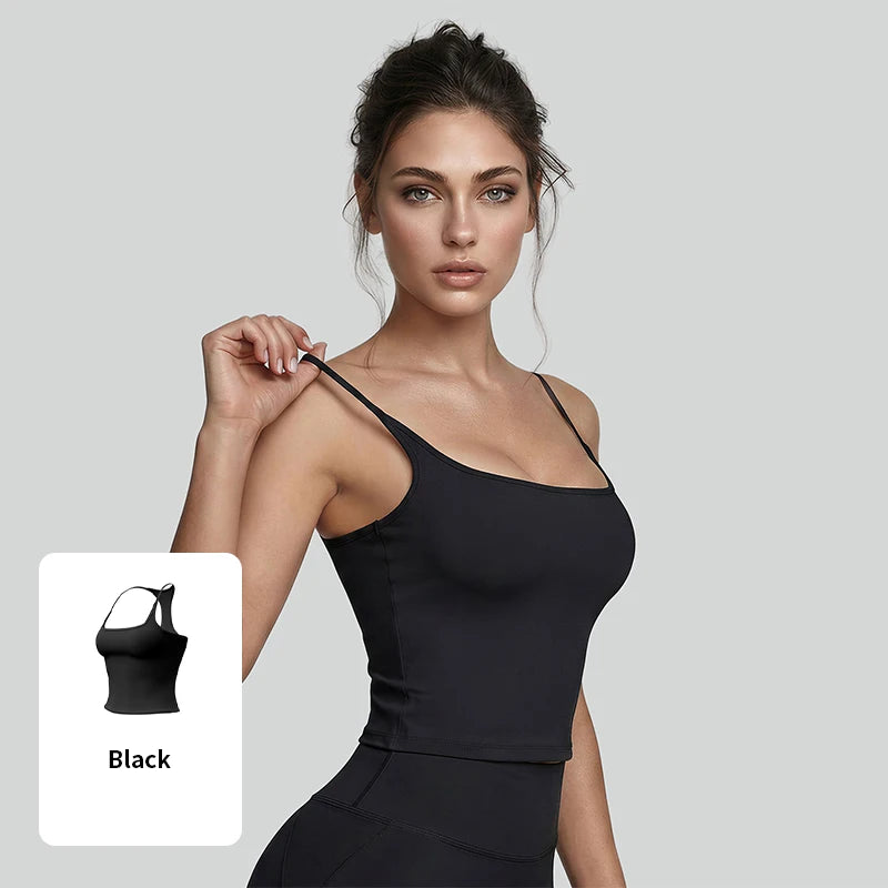 Padded Yoga Tank Top – Shop at OWNLUXE