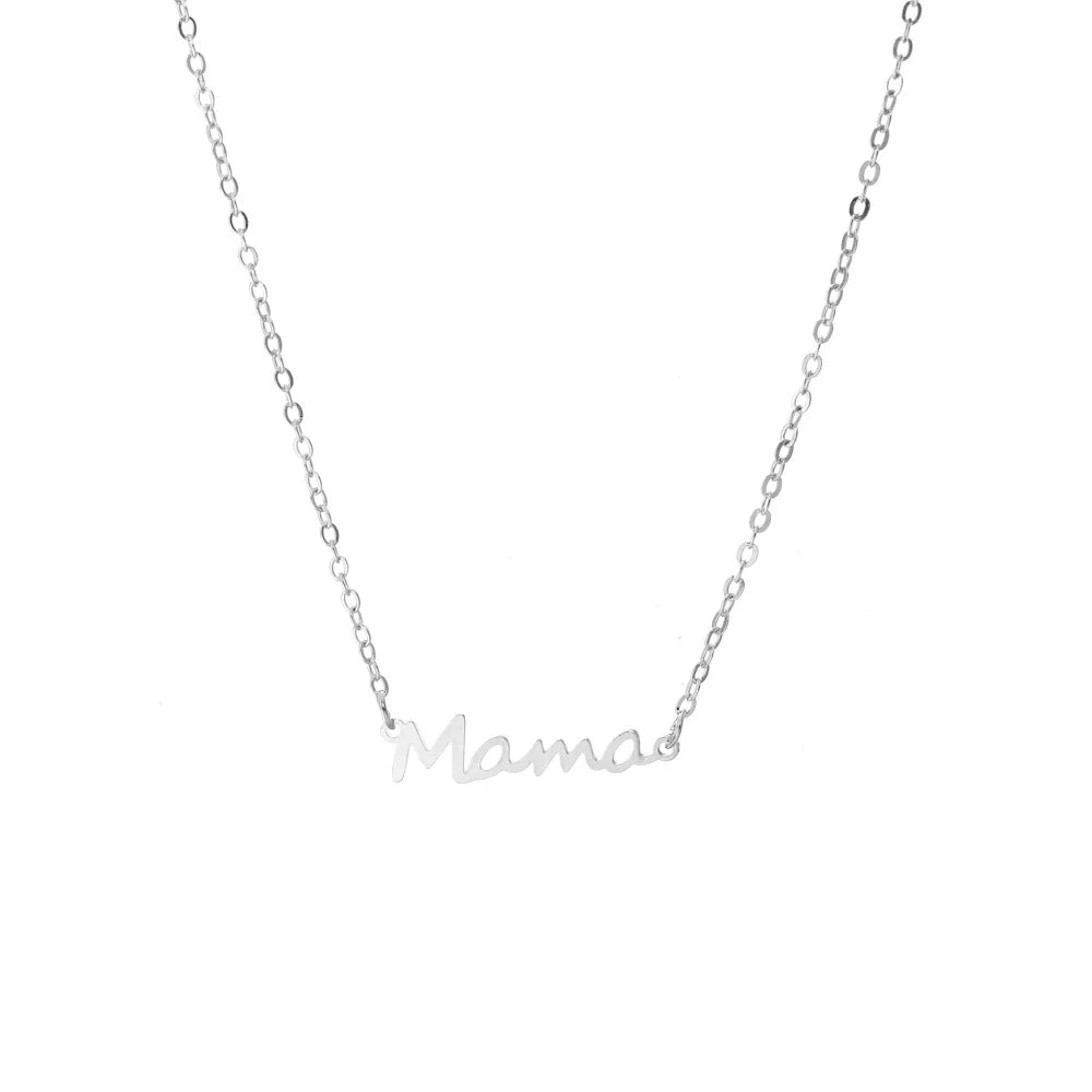 Mama Letter Necklace – Meaningful Everyday Gift (Style 1) | OWNLUXE