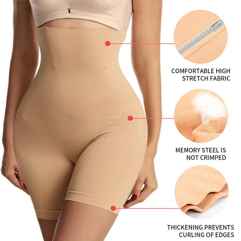 High-Rise Thigh Butt-Lifting Tummy-Control Waist Trainer | OWNLUXE