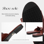 Summer Mule Slippers - Women's Lightweight Microfiber Style