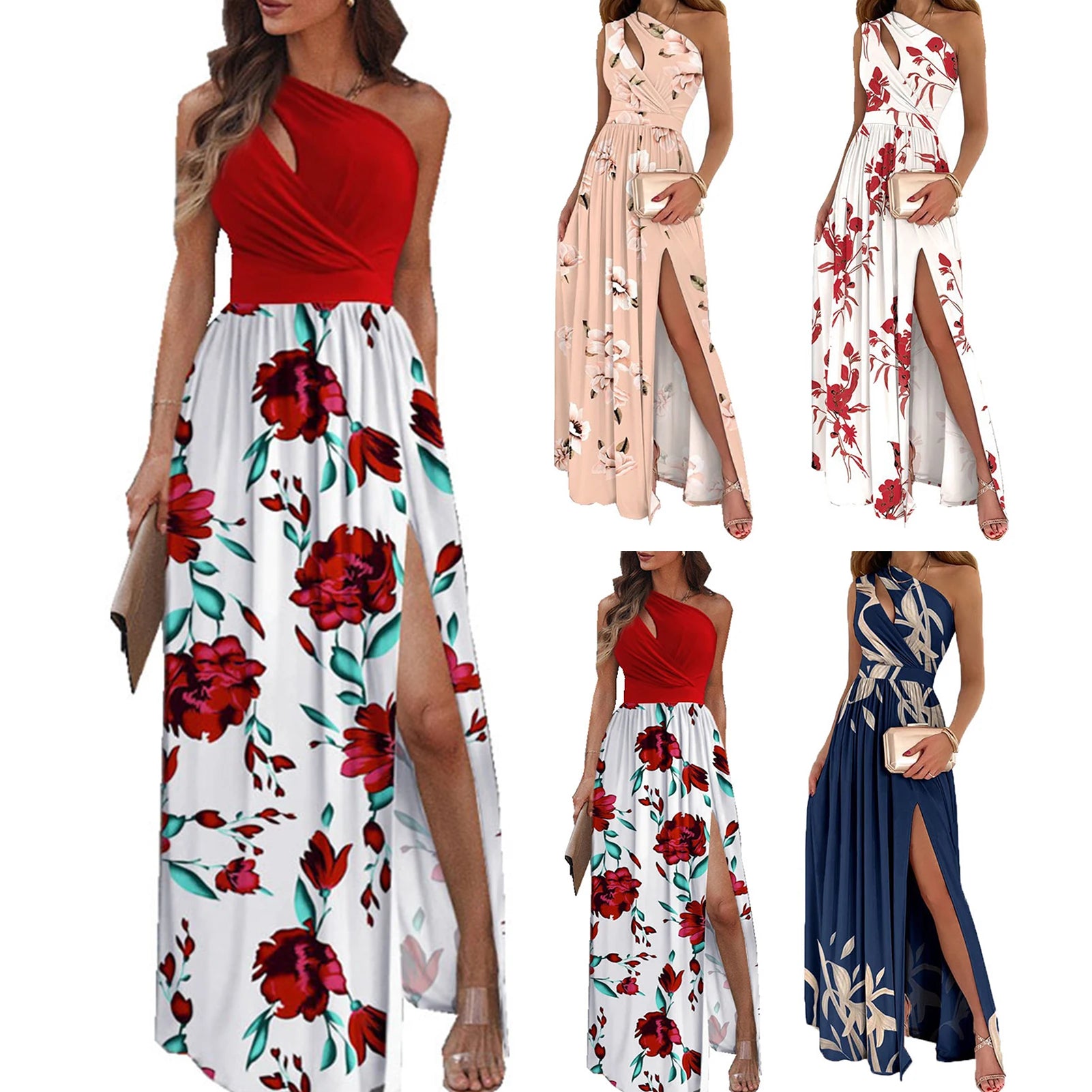 Casual Short-Sleeve Maxi Dress – Lightweight & Breathable Summer Wear