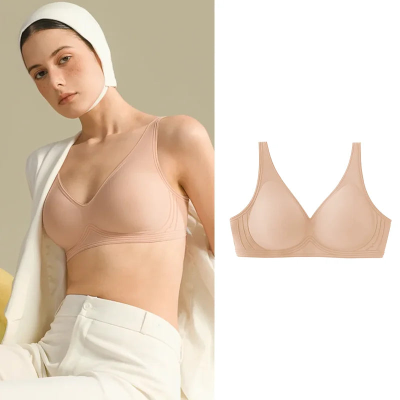 Wireless Padded Seamless Wire-Free Push-Up Bra | OWNLUXE