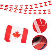Canada Flag Bunting Banner Set – 20-Piece Pennant String for Parties