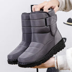 Load image into Gallery viewer, Waterproof Winter Boots for Women 2025 New Faux Fur Long Plush Snow Boots Woman Platform Shoes Warm Cotton Couples Ankle Boots
