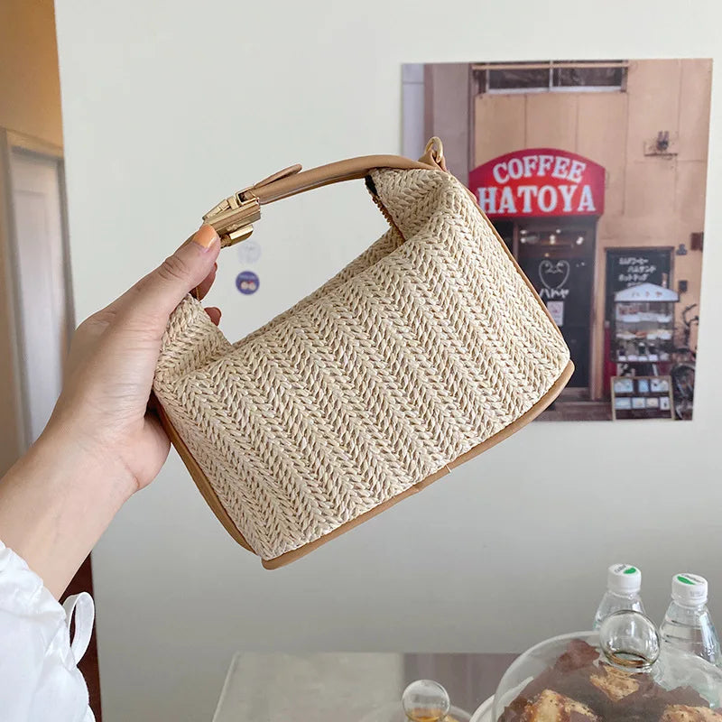 Straw Woven Crossbody Bag | OWNLUXE