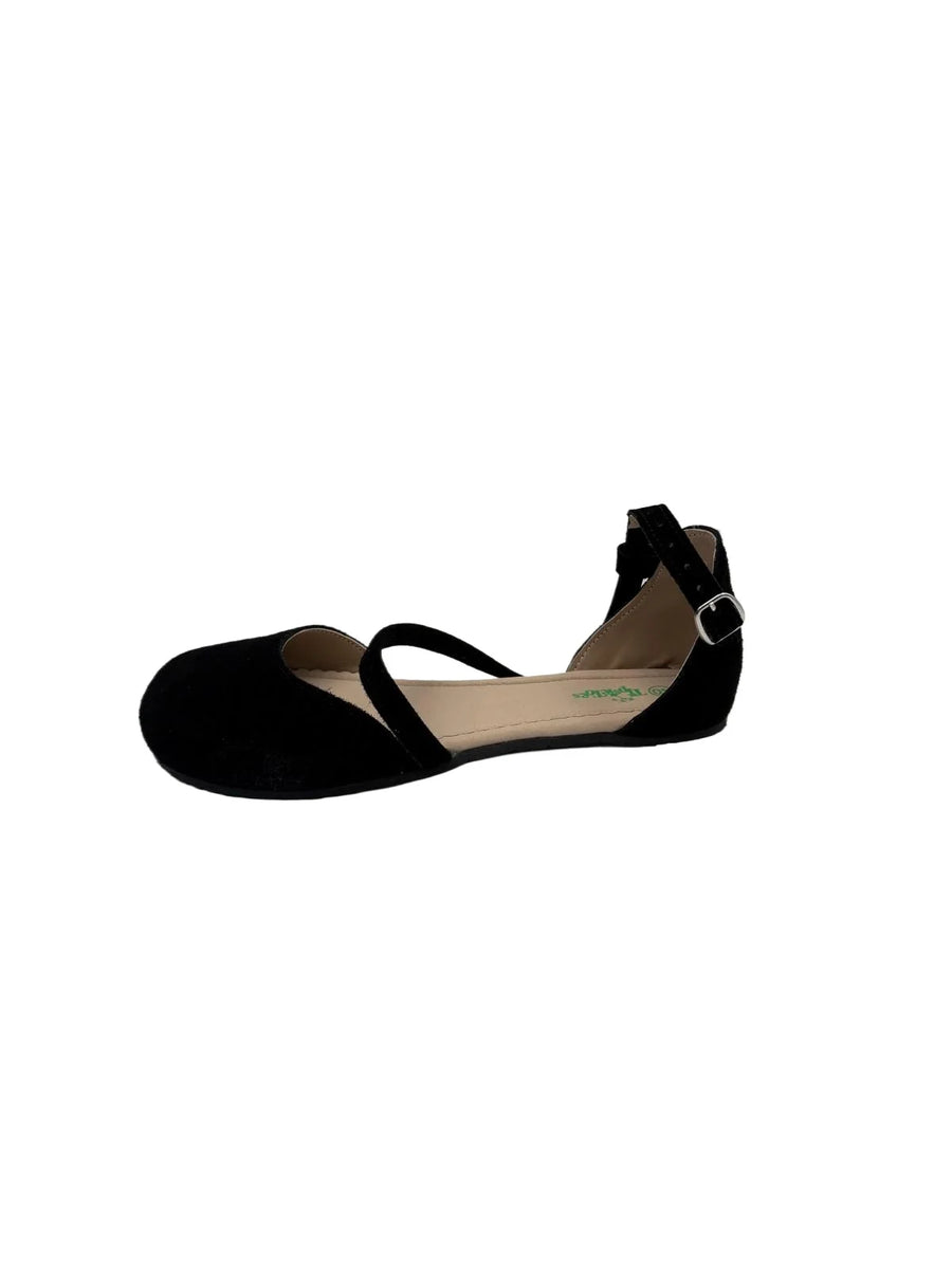 Women's Leather Sandals (Black) | OWNLUXE