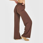 Mid-Waist Yoga Pants – Straight Leg Active