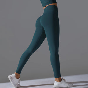 🔥 Seamless High-Waisted Booty-Lifting Leggings – All-Season Fit 🔥 Legging taille haute sans couture – Galbe les fesses, confort toutes saisons