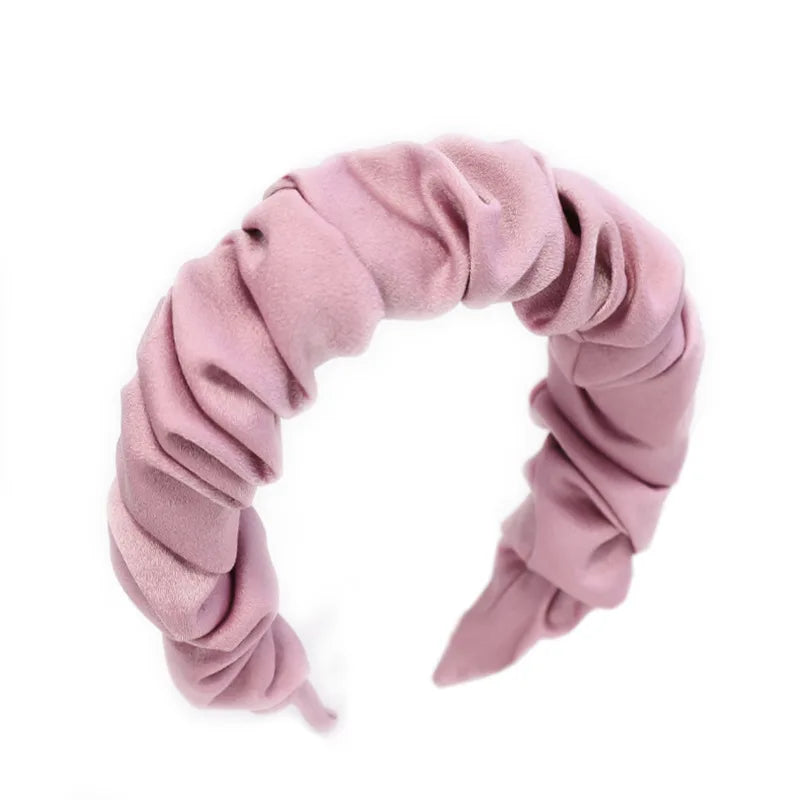 Fashion Spring Hairband Women Individuality Pleated | OWNLUXE
