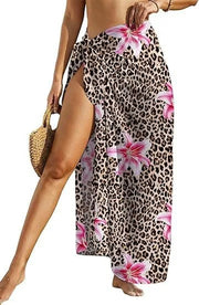 Printed Maxi Floral Wrap Dress | OWNLUXE