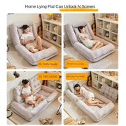 Modern U-Shaped Sofa – Compact Minimalist Living Room Comfort