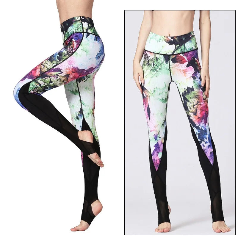 Women’s High-Rise 4-Way Stretch Sports Leggings – Fast Dry
