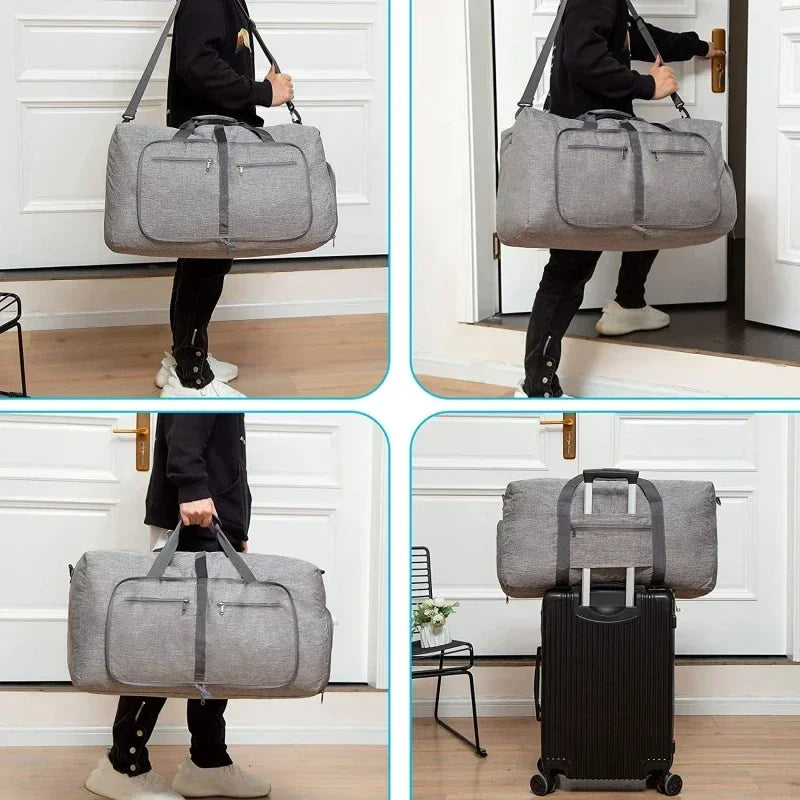 Oxford Travel Duffle Bag – Lightweight & Water-Resistant (65L/85L)