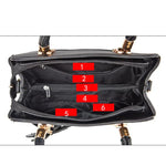 Load image into Gallery viewer, Woman shoulder bag Large capacity Handbag for Women Crossbody bag Lychee pattern PU Portable bucket bag ladies messenger bags
