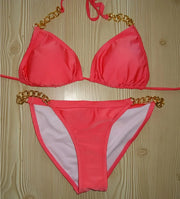 Halter Chain Tankini Set | OWNLUXE
