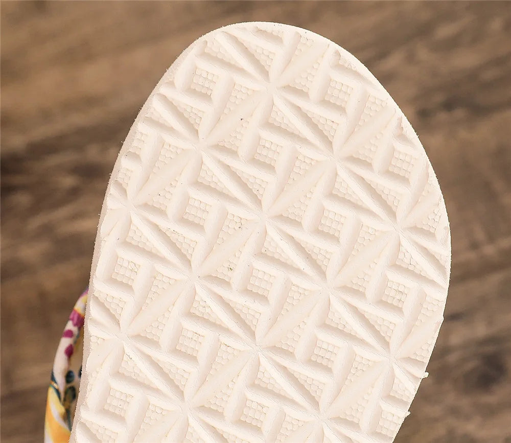 Women’s Wedge Cork Slide Slippers – Lightweight Summer Lift