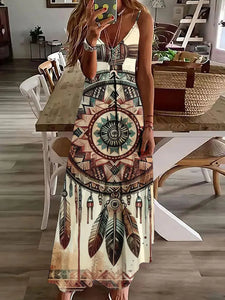 Bohemian Inspired Halter Dress – A Must-Have for Spring & Summer