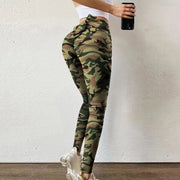 Peach Hip Yoga Leggings – Bow Detail Fitness