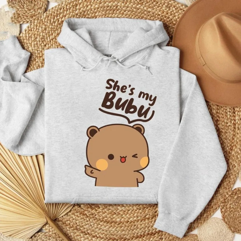 Bubu Dudu Bear Couple Hoodie | OWNLUXE