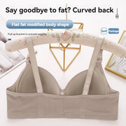 Women's Front-Closure Push-Up Bra | Wire-Free 3/4 Cup | OWNLUXE