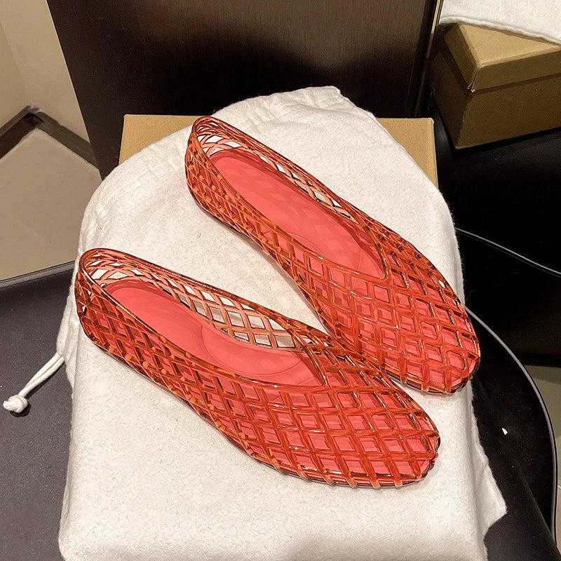Women's Mouth Crystal Sandals – Shop at OWNLUXE